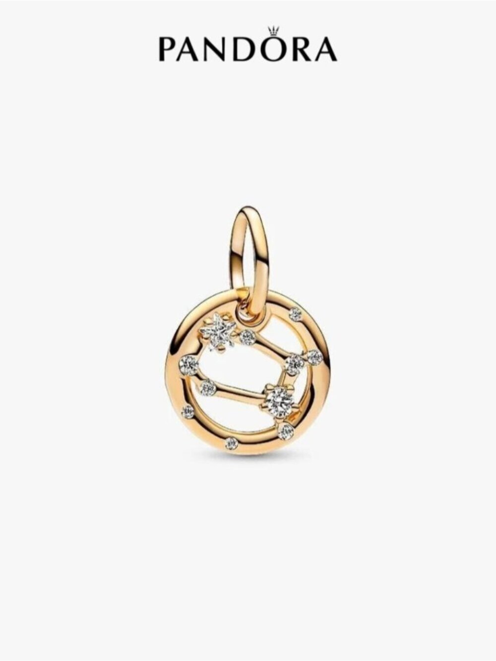 Pandora Gemini Zodiac Dangle Charm